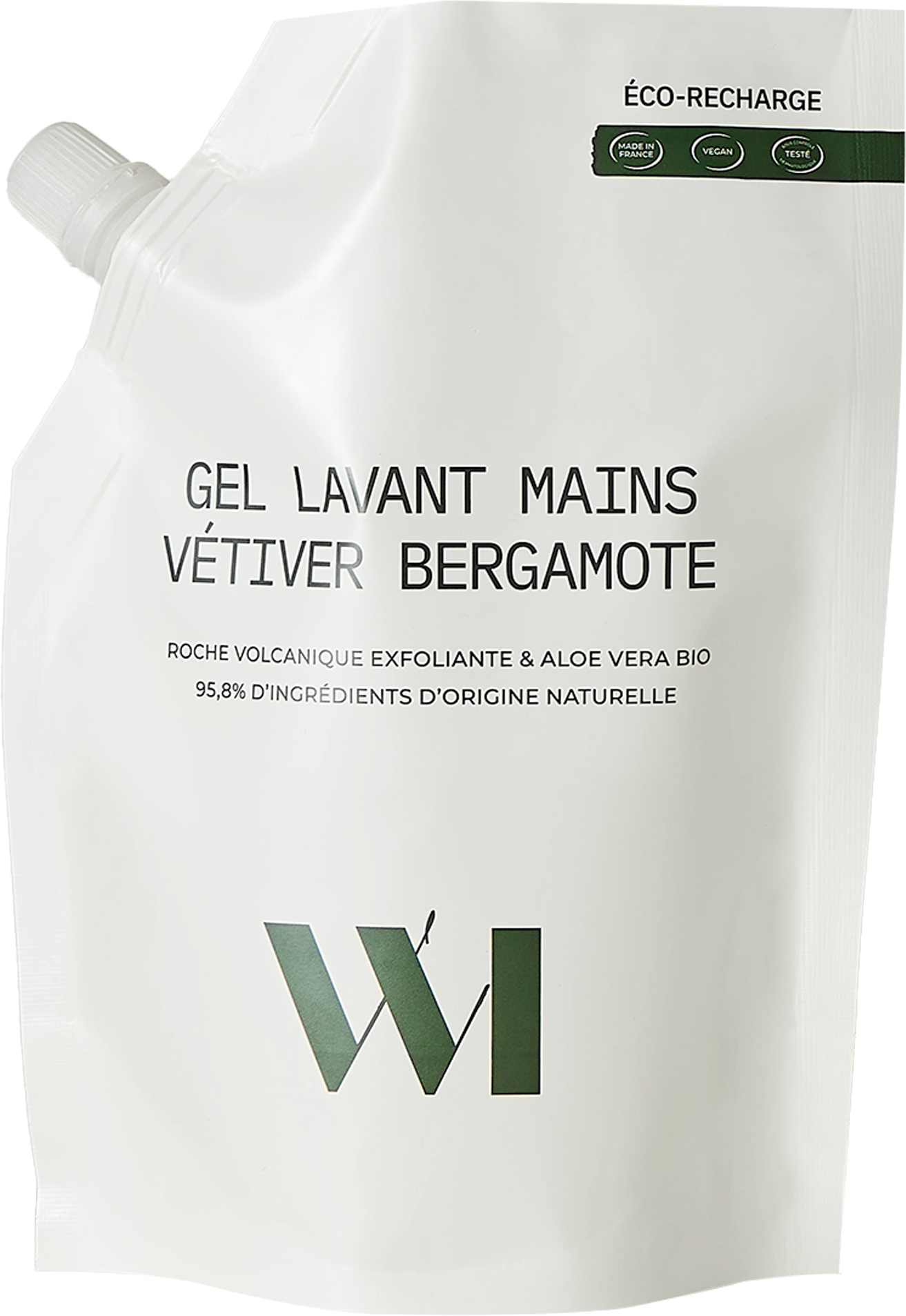 Gel lavant mains Vétiver Bergamote