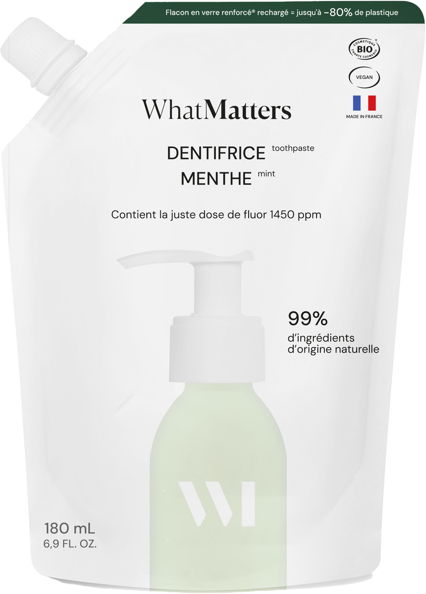 Dentifrice Menthe