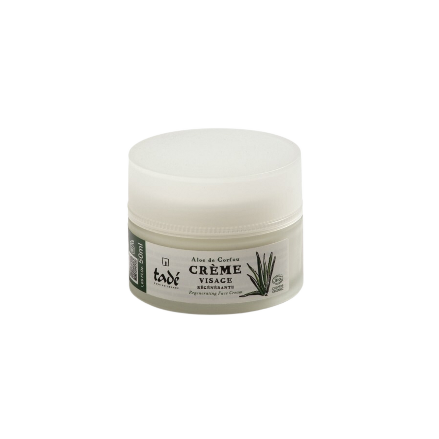 Crème visage régénérante Bio Aloé de Corfou