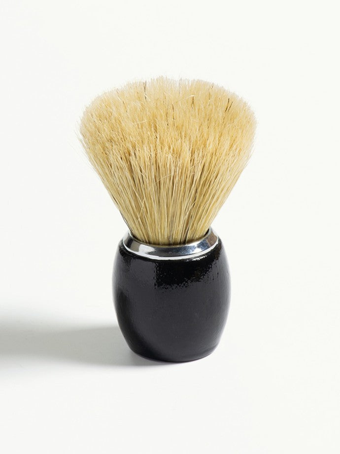 Blaireau laqué noir