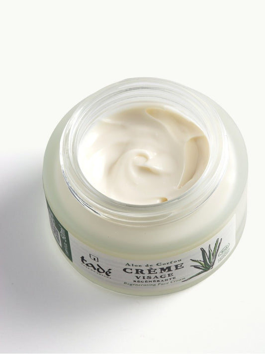 Crème visage régénérante Bio Aloé de Corfou