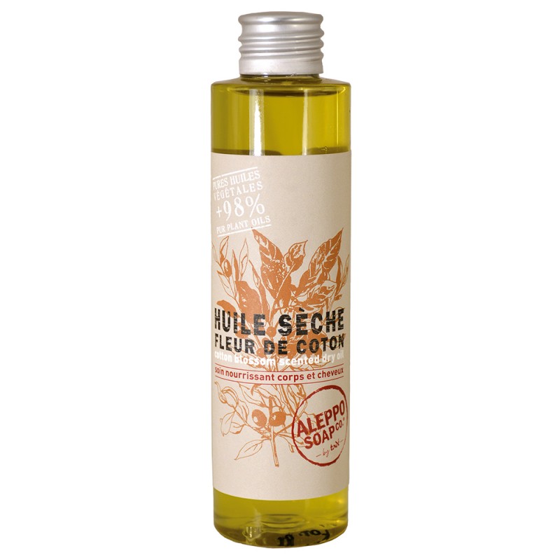 Huile sèche 160ml | Fleur de coton