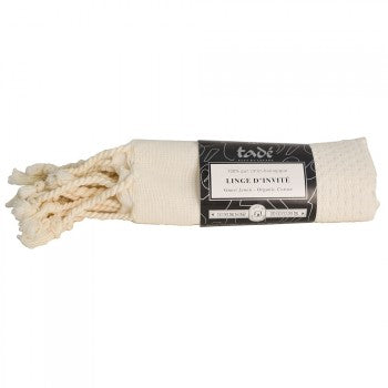 Linge d'invité en coton Bio | IVOIRE