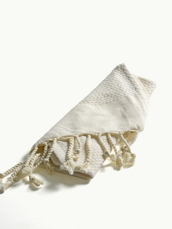 Linge d'invité en coton Bio | IVOIRE