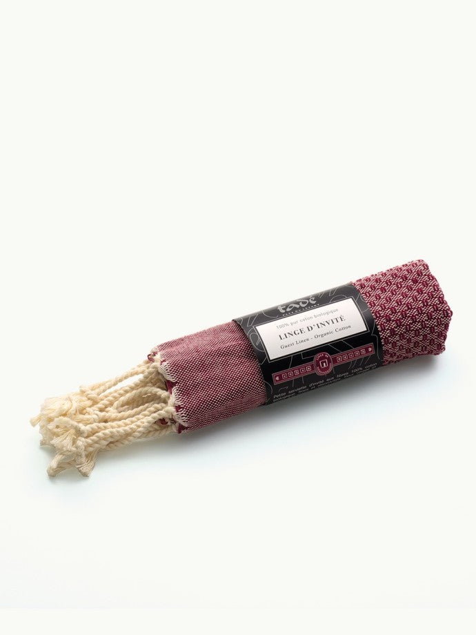 Linge d'invité en coton Bio | ROSE