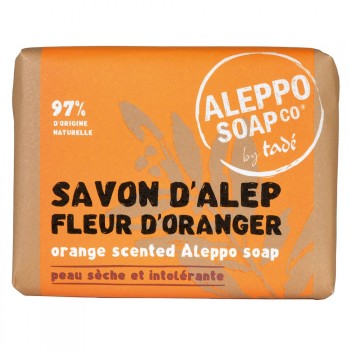 Savon d'Alep 100g | Fleur d'oranger