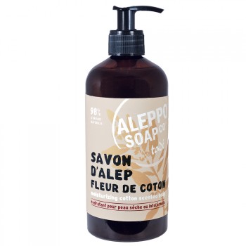 Savon d'Alep 500ml | Fleur de coton
