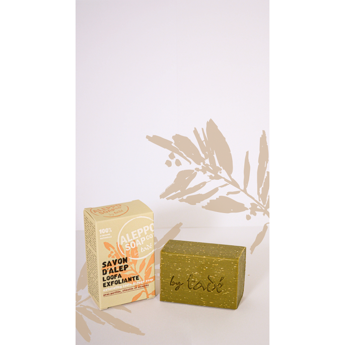 Savon d'Alep Loofa exfoliante