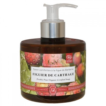 Savon liquide certifié Bio 300ml | Figuier de Carthage