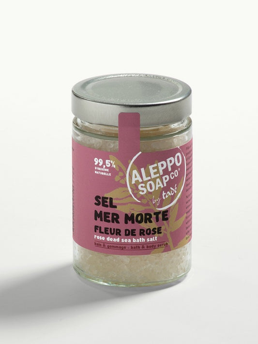 Sel de la Mer Morte 300g | Fleur de rose