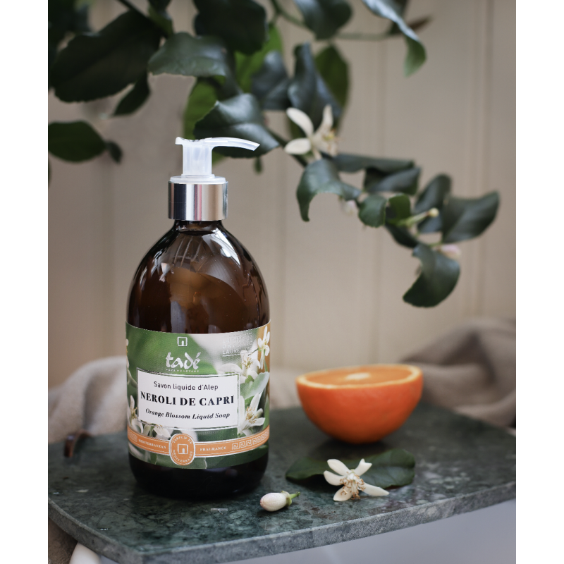 Savon liquide 500ml Bio | Néroli de Capri