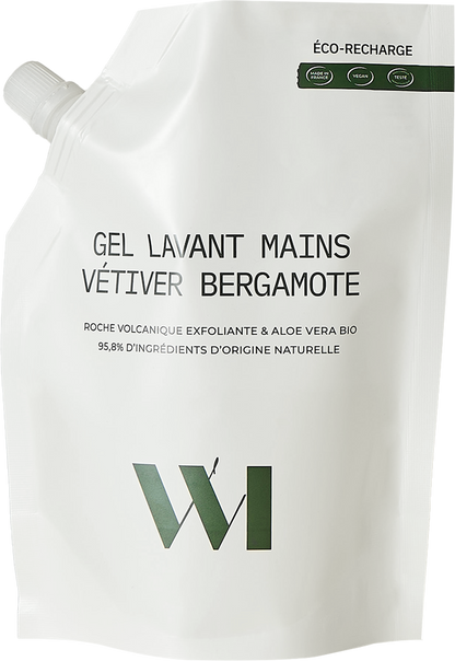 Gel lavant mains Vétiver Bergamote