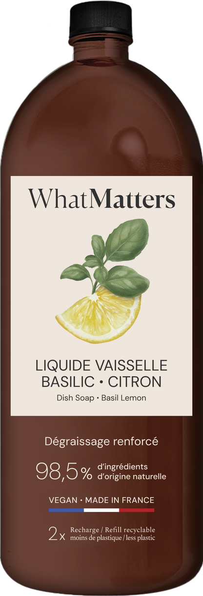 Liquide vaisselle | Basilic citron