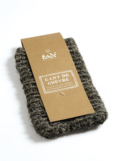 Gant de chèvre exfoliant