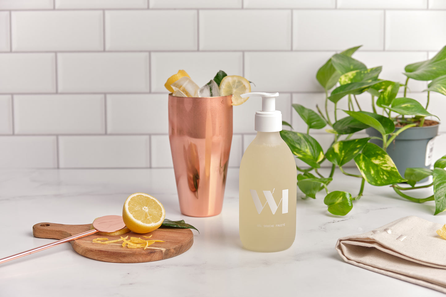 Gel douche fruité