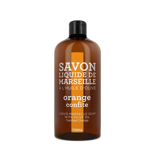 ECO RECHARGE - Savon liquide de Marseille | Orange confite