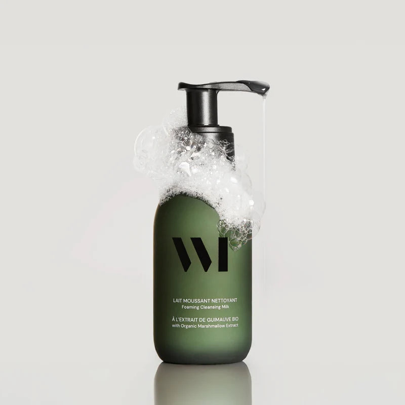 Lait moussant nettoyant