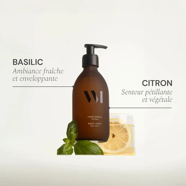 Liquide vaisselle | Basilic citron