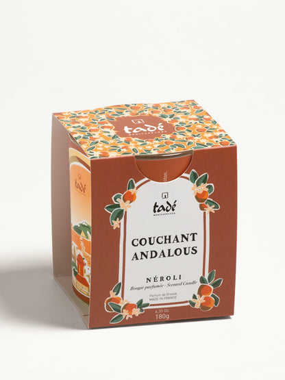 Bougie parfumée . Néroli