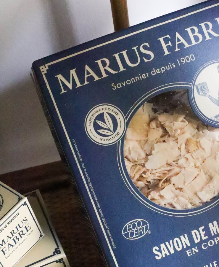 Copeaux de savon de Marseille . Sans huile de palme