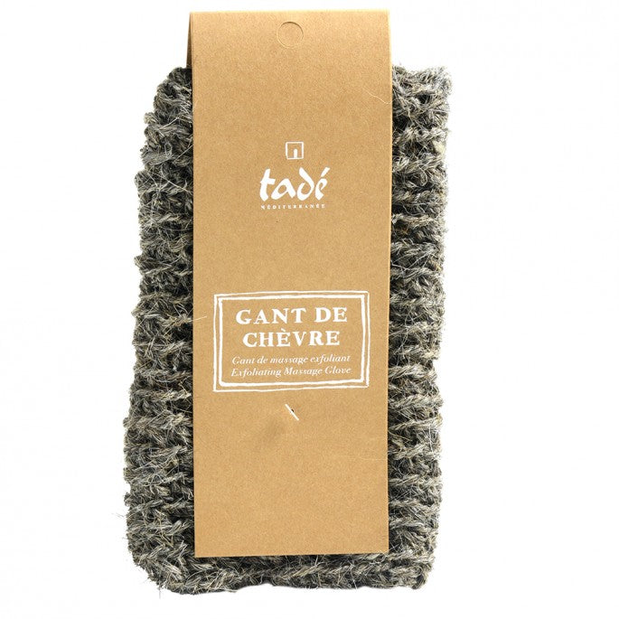 Gant de chèvre exfoliant