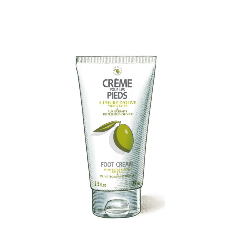 Crème pieds à l'huile d'olive