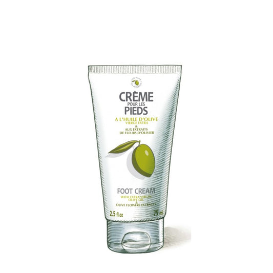 Crème pieds à l'huile d'olive