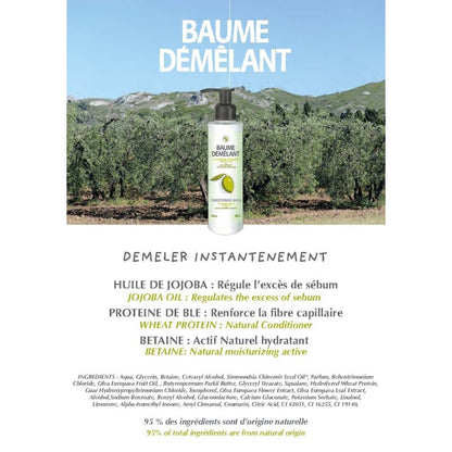 Baume démêlant à l'huile d'olive