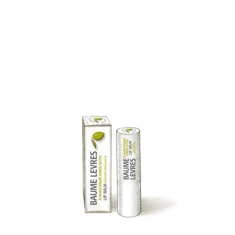 Baume à lèvres à l'huile d'olive