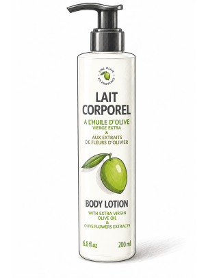 Lait corps à l'huile d'olive