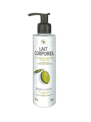 Lait corps à l'huile d'olive