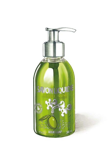 Savon liquide à l'huile d'olive