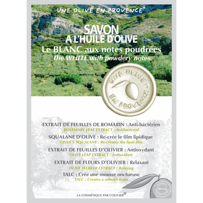 Savon blanc à l'huile d'olive