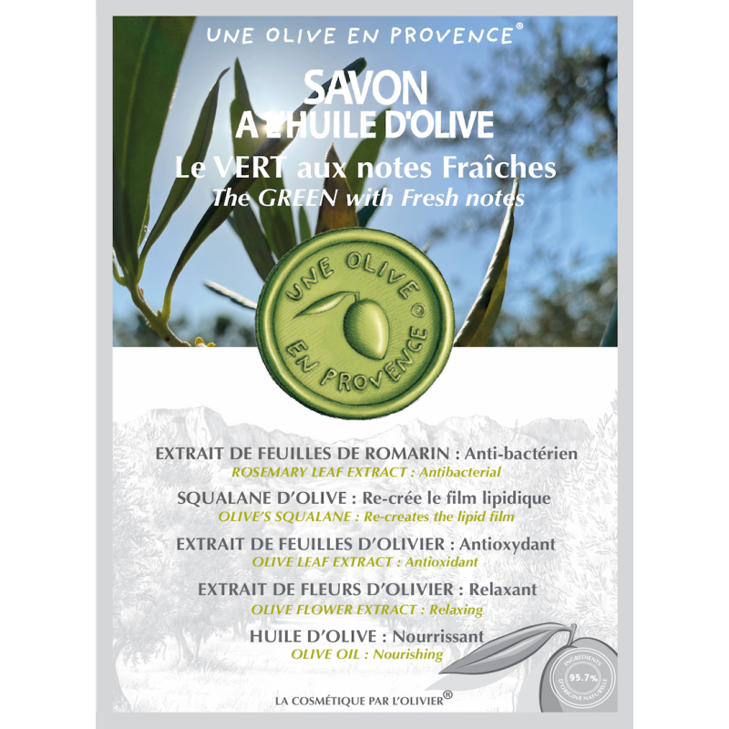 Savon vert à l'huile d'olive