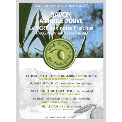 Savon vert à l'huile d'olive