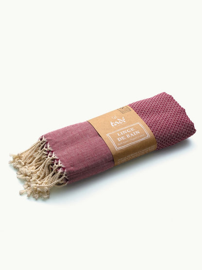 Linge de Hammam  en coton Bio | ROSE