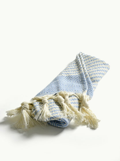 Linge d'invité en coton Bio | BLEU