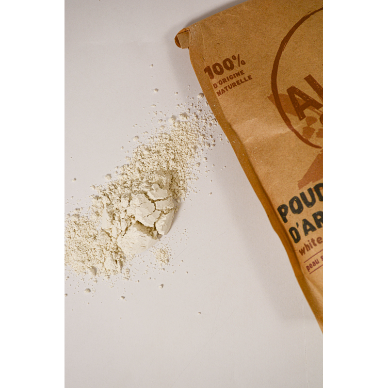 Poudre d'Argile blanche certifiée ECOCERT - 100g