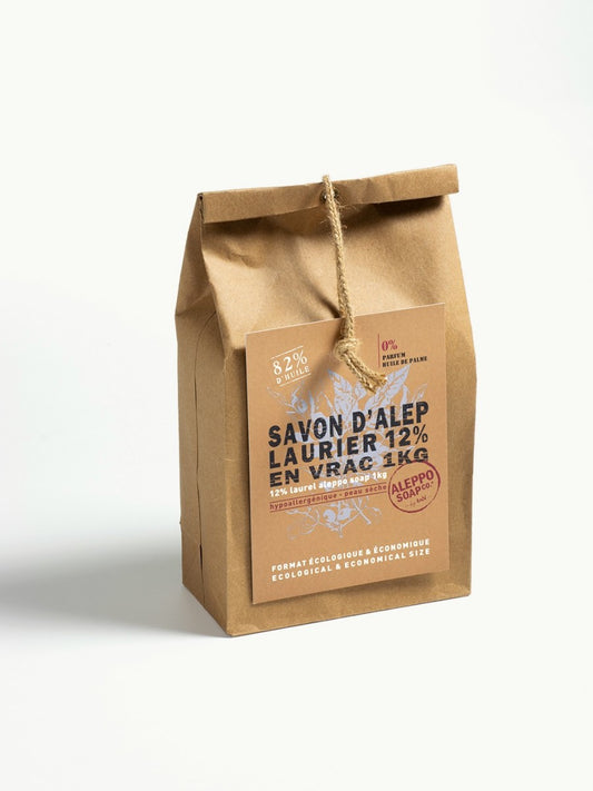 Savon d'Alep 12% en vrac | 1kg