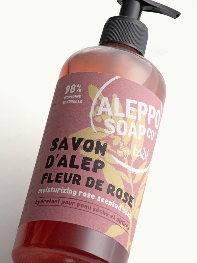 Savon d'Alep  Fleur de rose