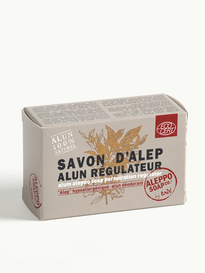 Savon d'Alep  Alun régulateur