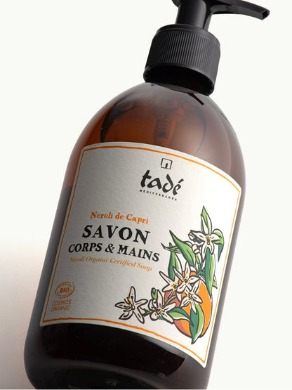 Savon liquide Bio Néroli de Capri