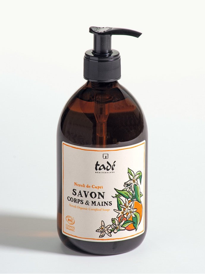 Savon liquide Bio Néroli de Capri