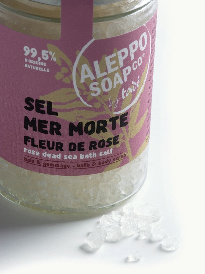 Sel de la Mer Morte 300g | Fleur de rose