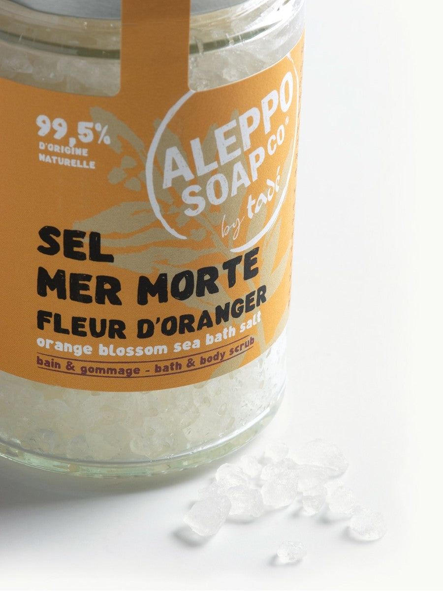 Sel de la Mer Morte 300g | Fleur d'oranger