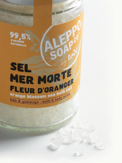 Sel de la Mer Morte 300g | Fleur d'oranger