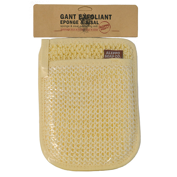 Gant exfoliant de sisal