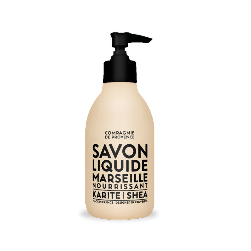 Compagnie de Provence, savon liquide de Marseille nourrissant Karité shea